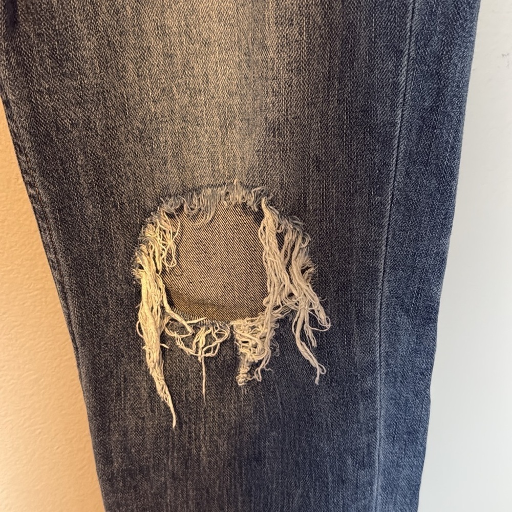 Pilcro by Anthropologie Heritige Boyfriend Distressed Jeans Sz 28 Cropped - Picture 9 of 16